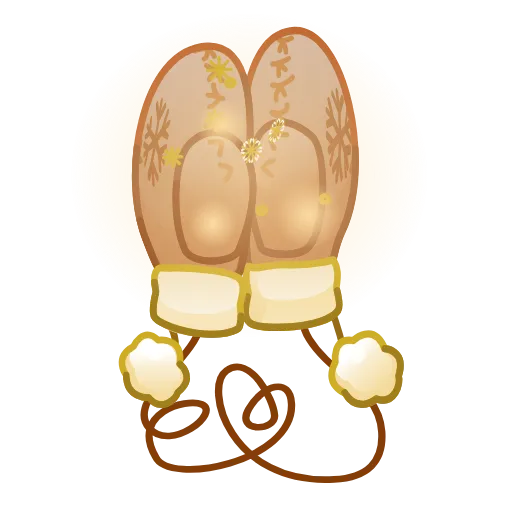 🎁 Эмодзи «Snow Mittens» для Telegram
