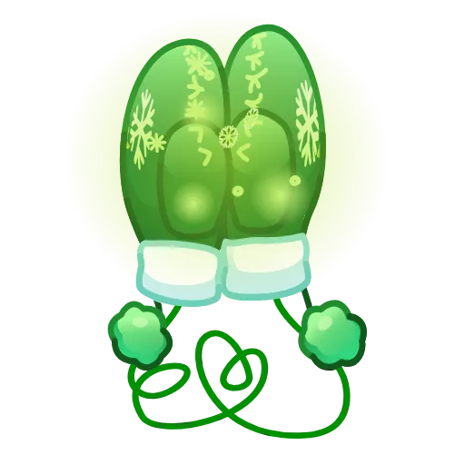 🎁 Эмодзи «Snow Mittens» для Telegram