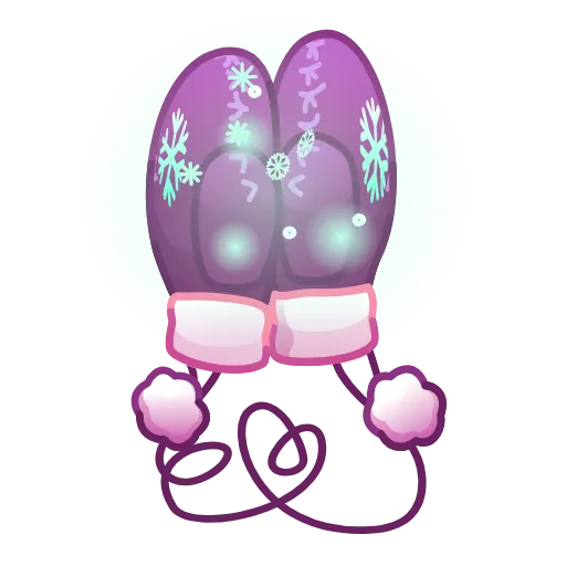 🎁 Эмодзи «Snow Mittens» для Telegram