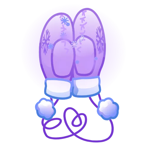 🎁 Эмодзи «Snow Mittens» для Telegram