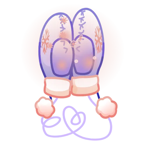 🎁 Эмодзи «Snow Mittens» для Telegram