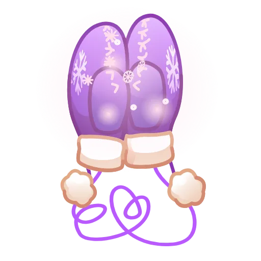 🎁 Эмодзи «Snow Mittens» для Telegram