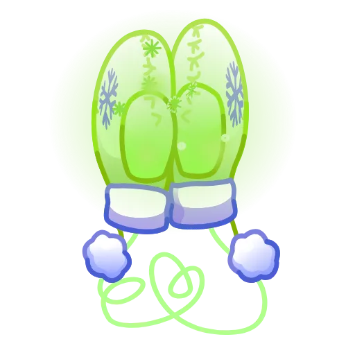 🎁 Эмодзи «Snow Mittens» для Telegram
