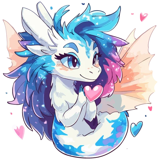 😍 Стикер «Snow Story» для Telegram