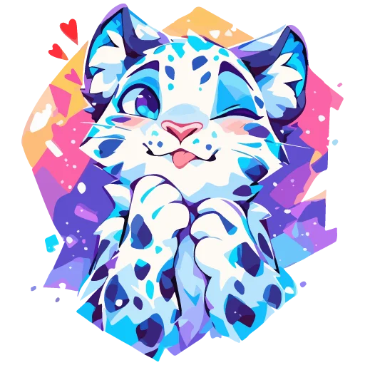 😘 Стикер «Snow Story» для Telegram