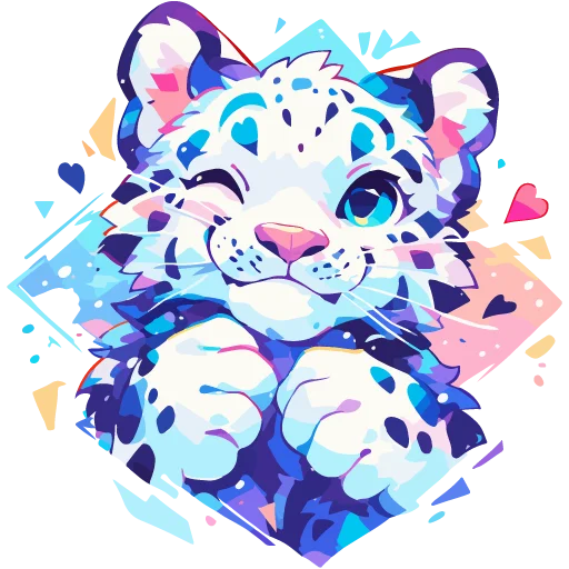☺️ Стикер «Snow Story» для Telegram