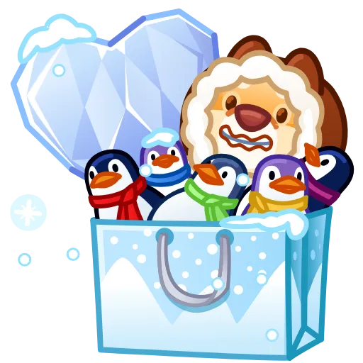 Стикер 18 Snow Vibe Gifts ™️
