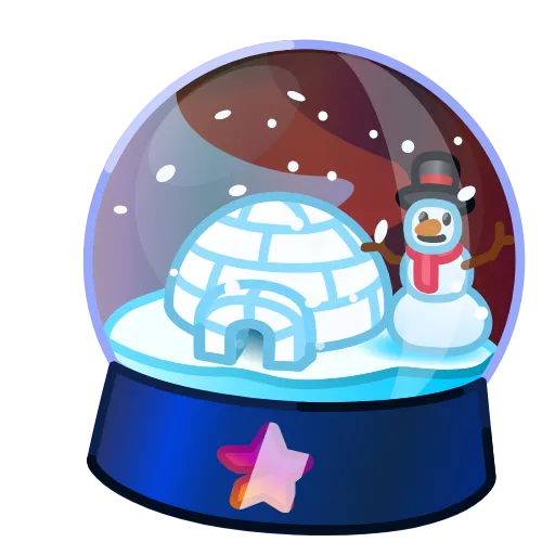 Стикер 33 Snow Vibe Gifts ™️