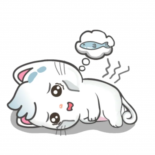 🥺 Стикер «Snowy Cat» для Telegram