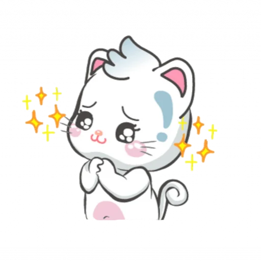 🤩 Стикер «Snowy Cat» для Telegram