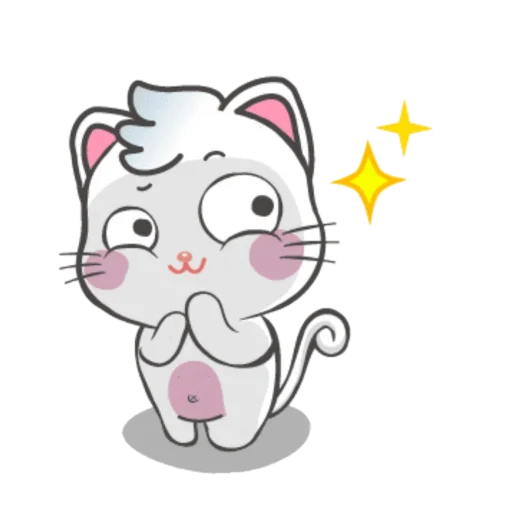 🤔 Стикер «Snowy Cat» для Telegram