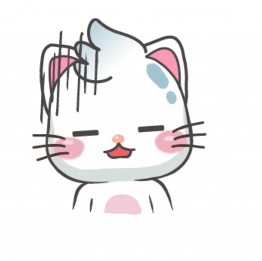 😥 Стикер «Snowy Cat» для Telegram