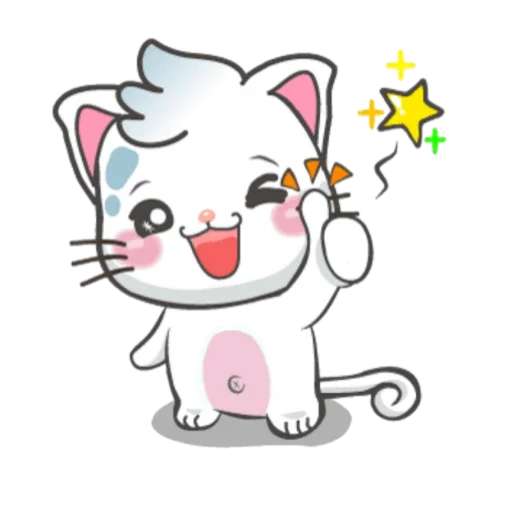 👍 Стикер «Snowy Cat» для Telegram