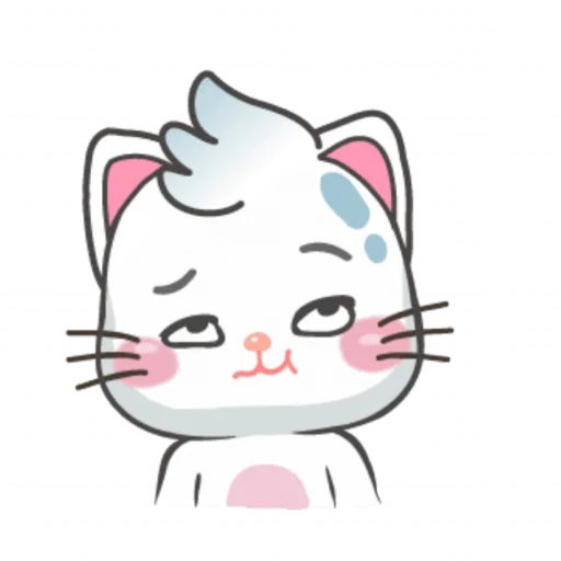 🙄 Стикер «Snowy Cat» для Telegram