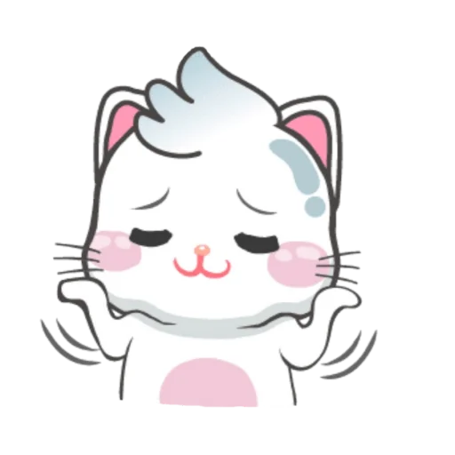 🤷‍♀ Стикер «Snowy Cat» для Telegram