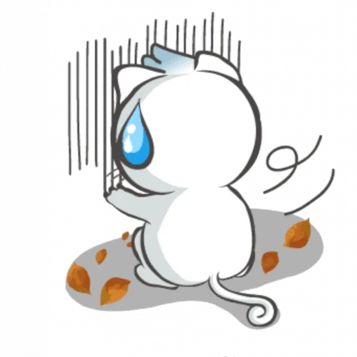 😩 Стикер «Snowy Cat» для Telegram