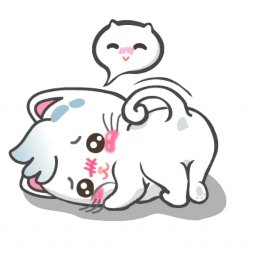 😥 Стикер «Snowy Cat» для Telegram
