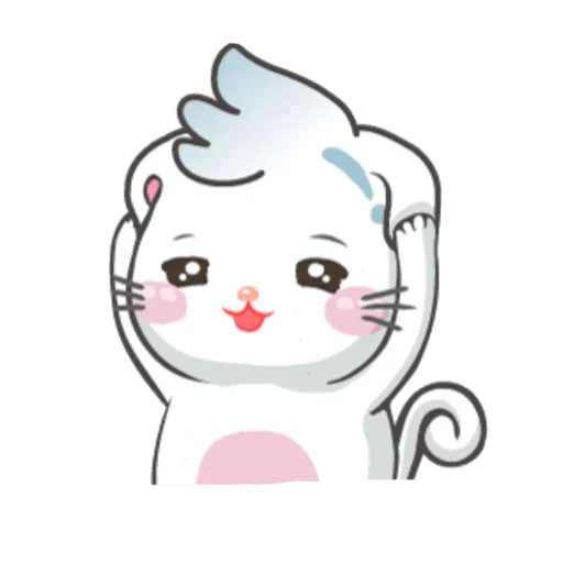 🙉 Стикер «Snowy Cat» для Telegram