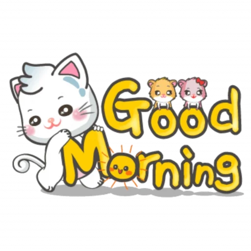 ☀️ Стикер «Snowy Cat» для Telegram