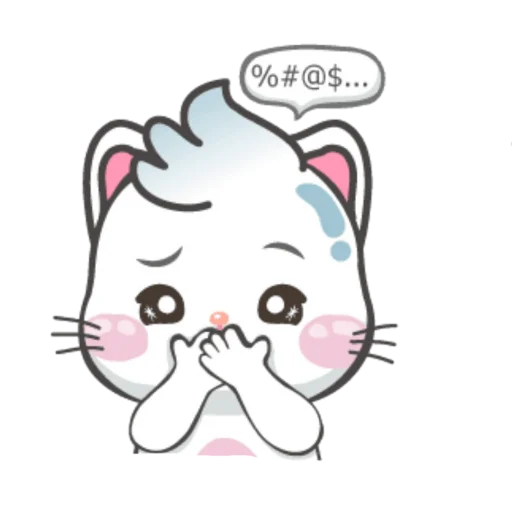 🙊 Стикер «Snowy Cat» для Telegram