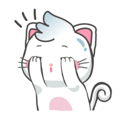 🙈 Стикер «Snowy Cat» для Telegram
