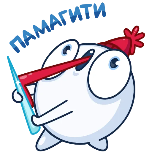 Стикер 34 Снежок add