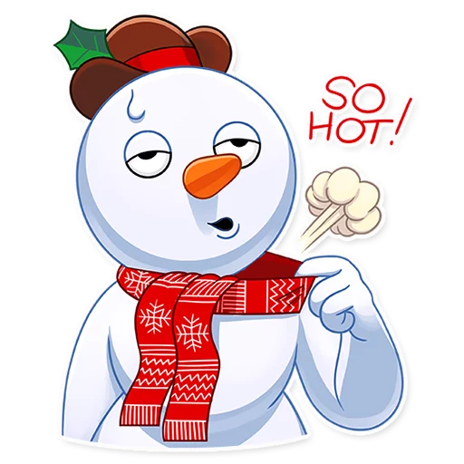🔥 Стикер «Snowy Buddy» для Telegram