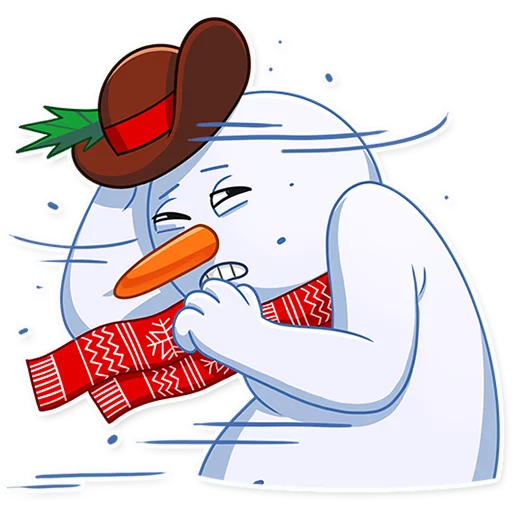 ❄️ Стикер «Snowy Buddy» для Telegram