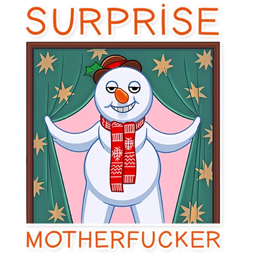 🎁 Стикер «Snowy Buddy» для Telegram
