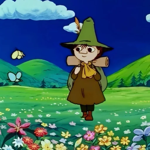 🌿 Стикер «Snufkin» для Telegram