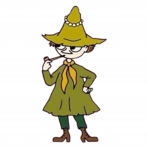 🌿 Стикер «Snufkin» для Telegram