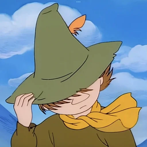 🌿 Стикер «Snufkin» для Telegram