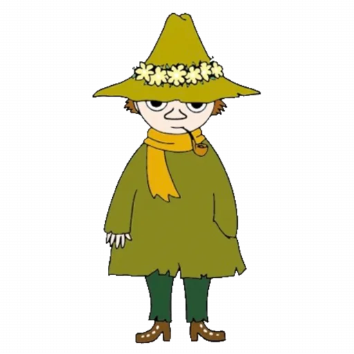 🌿 Стикер «Snufkin» для Telegram