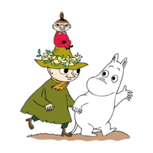 🌿 Стикер «Snufkin» для Telegram