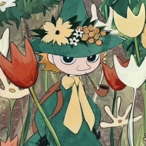 🌿 Стикер «Snufkin» для Telegram