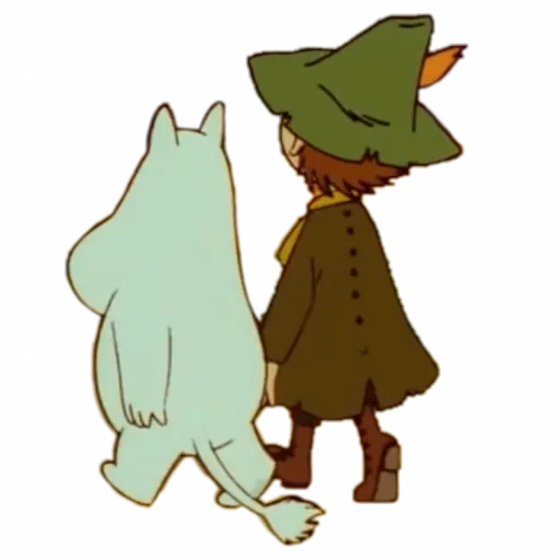 🌿 Стикер «Snufkin» для Telegram