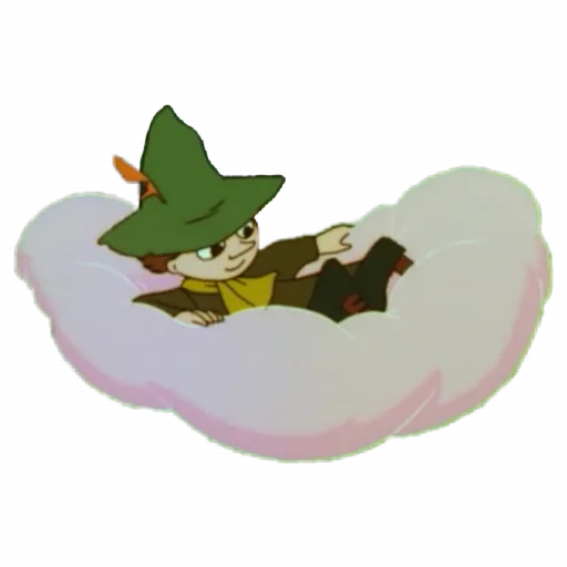 🌿 Стикер «Snufkin» для Telegram