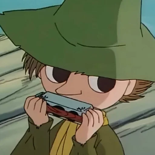 🌿 Стикер «Snufkin» для Telegram