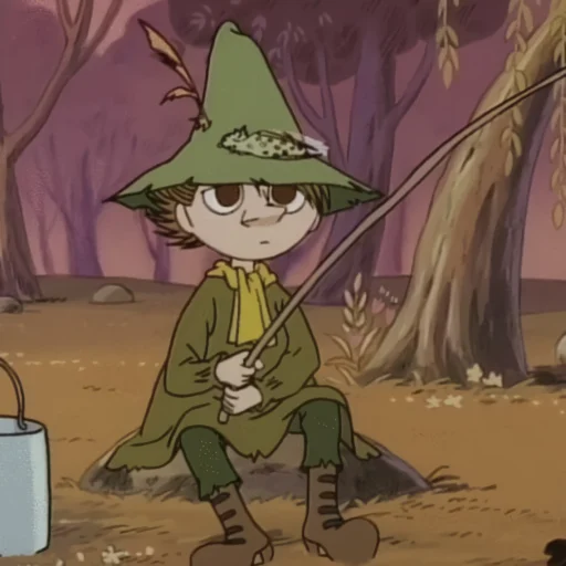 🌿 Стикер «Snufkin» для Telegram