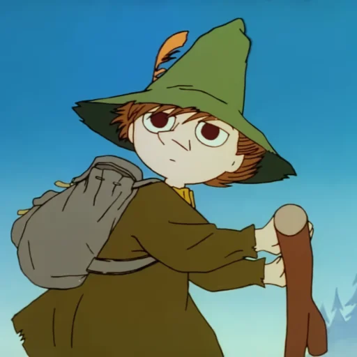 🌿 Стикер «Snufkin» для Telegram