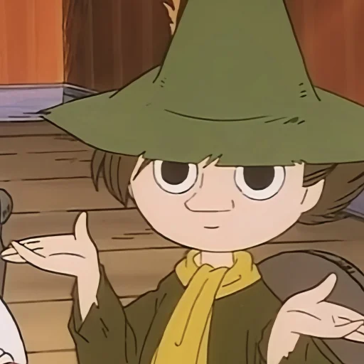 🌿 Стикер «Snufkin» для Telegram