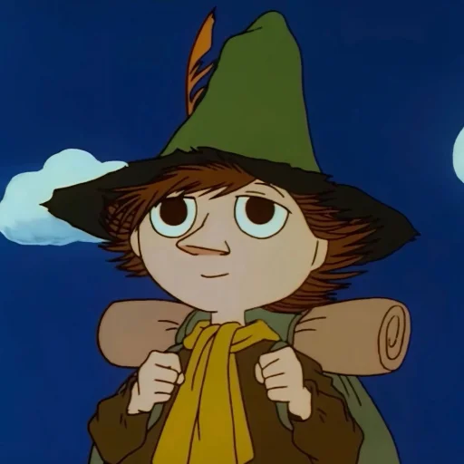 🌿 Стикер «Snufkin» для Telegram