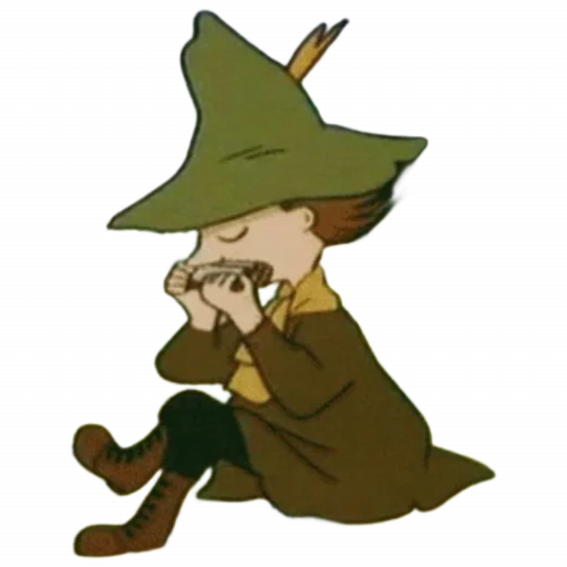 🌿 Стикер «Snufkin» для Telegram