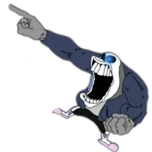 📖 Стикер «Sans Undertale» для Telegram