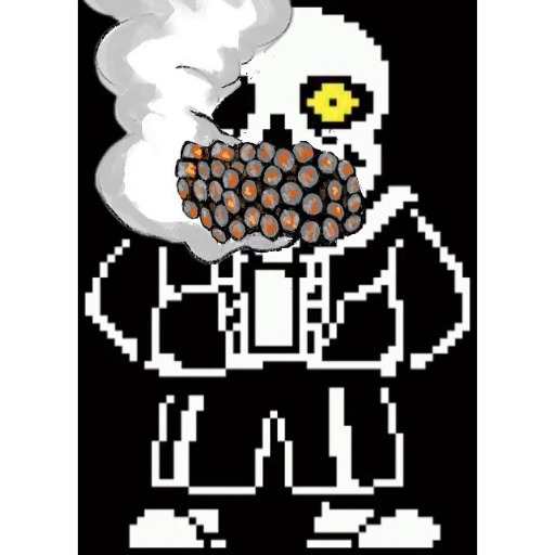 🌟 Стикер «Sans Undertale» для Telegram