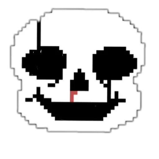 🔳 Стикер «Sans Undertale» для Telegram