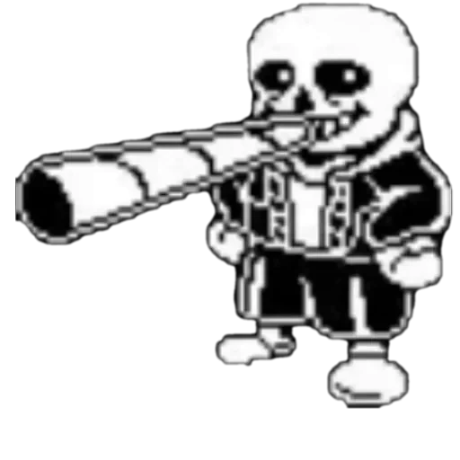 🖼 Стикер «Sans Undertale» для Telegram