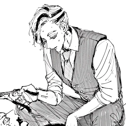 🔪 Стикер «snz» для Telegram