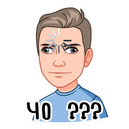 😵‍💫 Стикер «It&;s me.» для Telegram