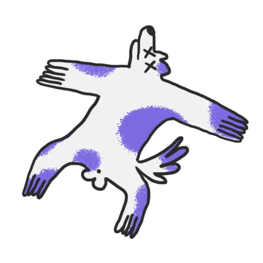⚰️ Стикер «crococow dog» для Telegram